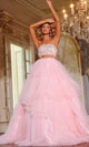 Jovani D5112 – Luxe Light Pink Two-Piece Prom Dress