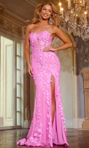 Jovani D5707 – Luxe Floor-Length Pageant Dress