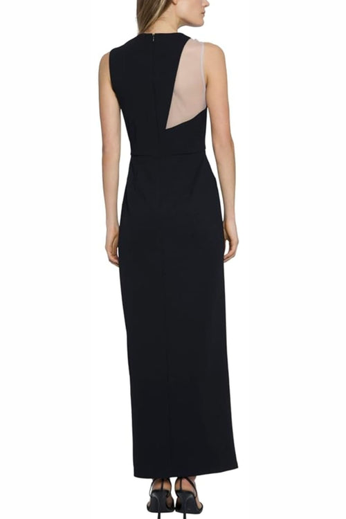 Black Sleeveless Long Evening Dress by Donna Morgan D9375M