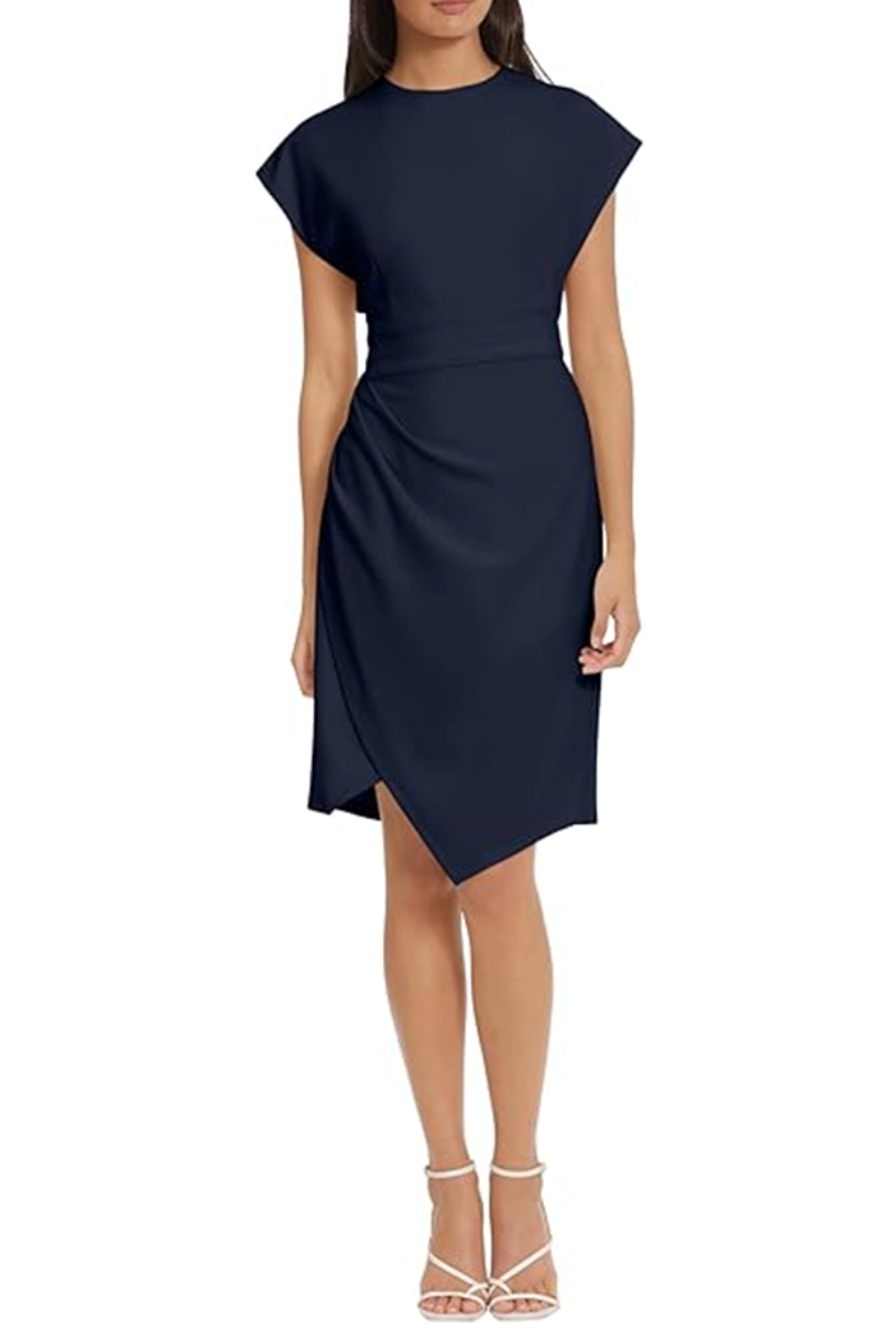donna morgan asymmetrical dress D9216M Twilight Navy Cap Sleeve Sheath Knee-Length this versatile grey mini Straight Wedding Dresses Marilyn Monroe's 'Happy Birthday' Colour:BROWN