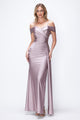 Formal Dress Off The Shoulder Pleated Ruched Prom Gown By Lenovia 5320-New Collection