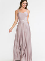 Evening Dress Spaghetti Strap Embellished Formal Gown By Lenovia 5260