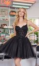 Vestido de fiesta de tul brillante E103 de Nox Anabel