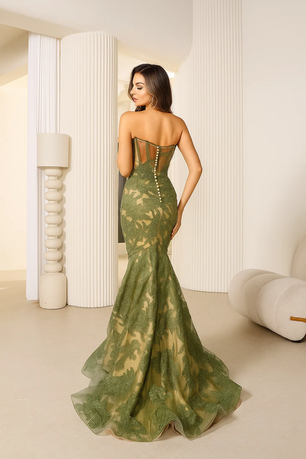 Terani Couture 251P4355 Mermaid Long Prom Dress – Elegant Formal Evening Gown