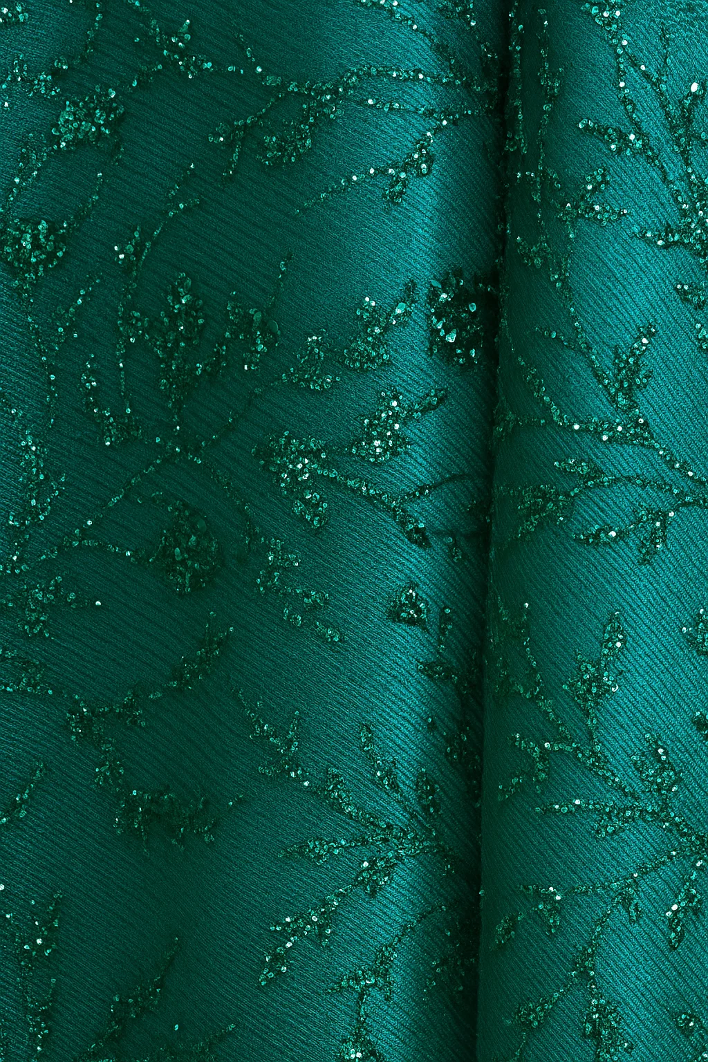 Poly USA 9204 Glitter Print Short Off Shoulder Dress
