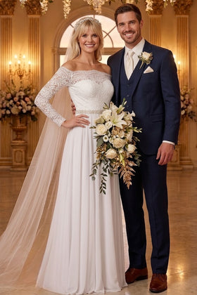 Eva USA 3414 Modest Wedding Dress Bridal Gown