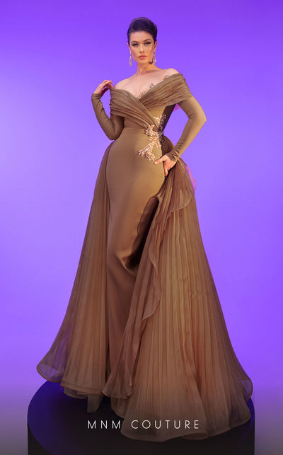 Fouad Sarkis F02800 Elegant Evening Dress