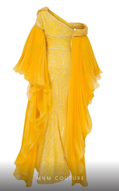 Fouad Sarkis F02816A Elegant Evening Dress