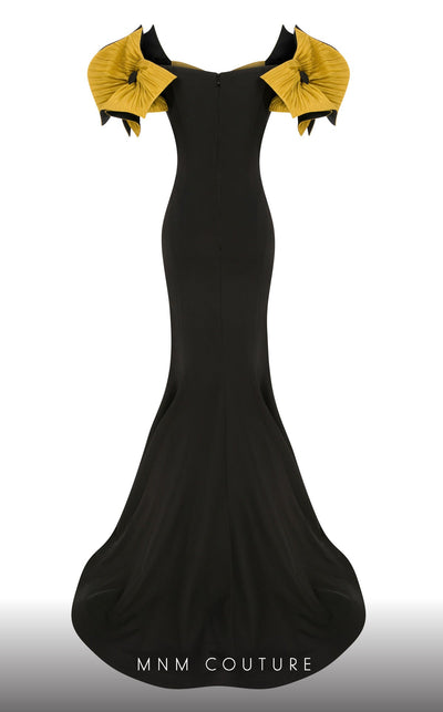 Fouad Sarkis F02820 Evening Dress - Classic Black & White