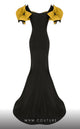 Fouad Sarkis F02820 Evening Dress - Classic Black & White