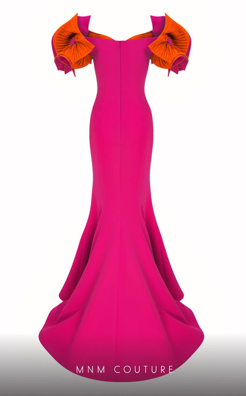Fouad Sarkis F02820 Evening Dress - Classic Black & White
