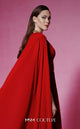 Fouad Sarkis F02845 Sleeveless V-Neck Gown