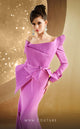 Fouad Sarkis Lilac Off-Shoulder Mermaid Dress