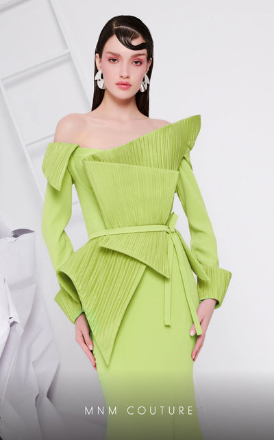 Fouad Sarkis Lilac Off-Shoulder Mermaid Dress