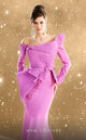 Fouad Sarkis Lilac Off-Shoulder Mermaid Dress