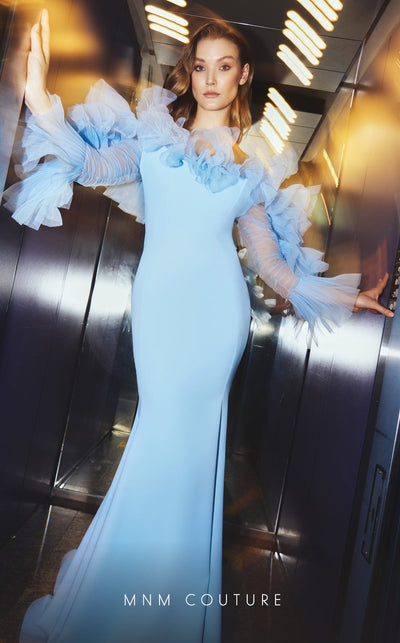 Fouad Sarkis F02850 Off-Shoulder Mermaid Gown