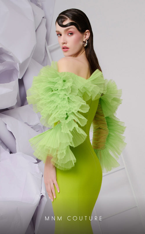 Fouad Sarkis F02850 Off-Shoulder Mermaid Gown