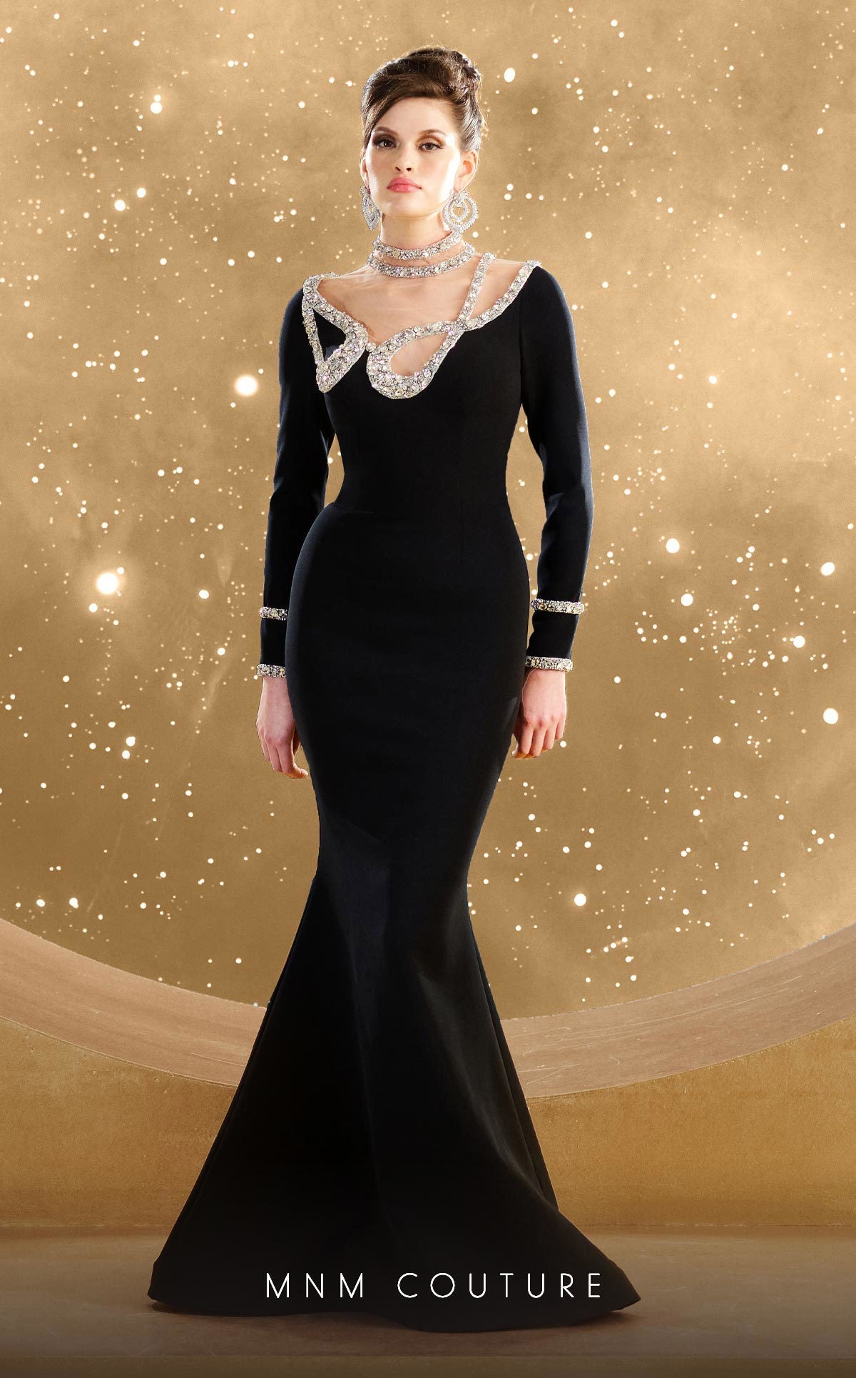 Fouad Sarkis F02852 Classic Evening Dress