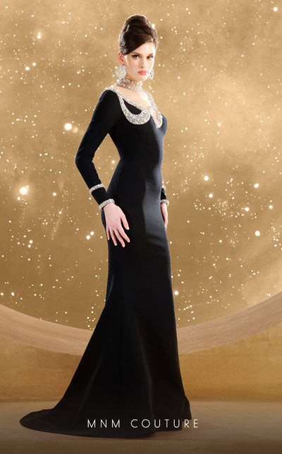 Fouad Sarkis F02852 Classic Evening Dress