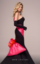 Fouad Sarkis F02883 One-Shoulder Mermaid Gown
