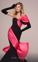 Fouad Sarkis F02883 One-Shoulder Mermaid Gown
