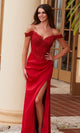 Nox Anabel F1572 Elegant Beaded-Corset Long Prom Dress