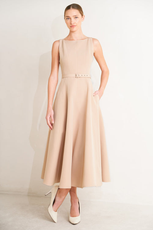 Flying Tomato BEIGE DRESSES