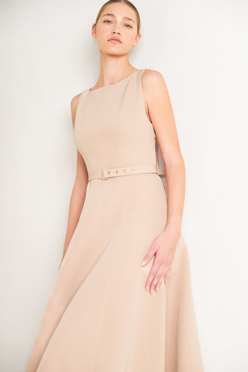 Flying Tomato BEIGE DRESSES
