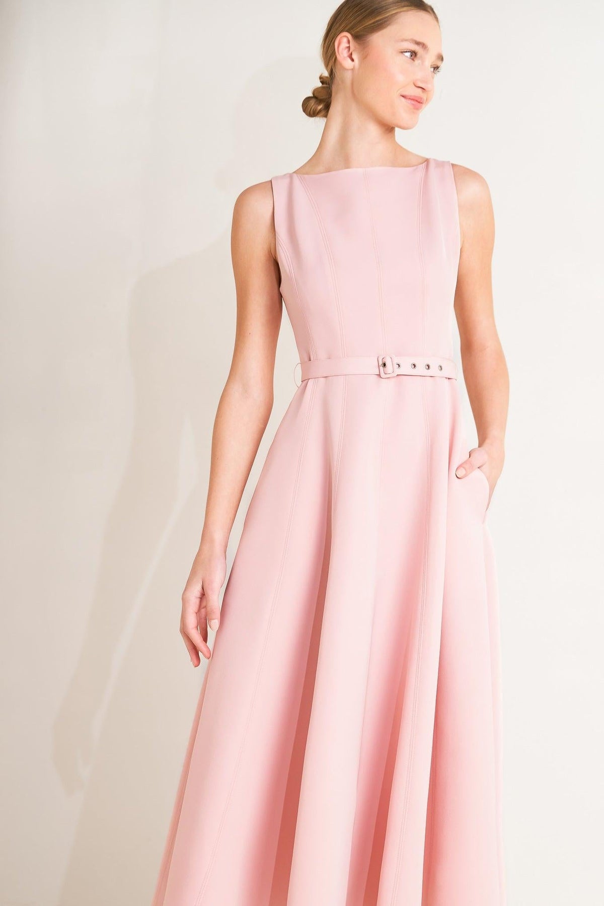 Flying Tomato BEIGE DRESSES