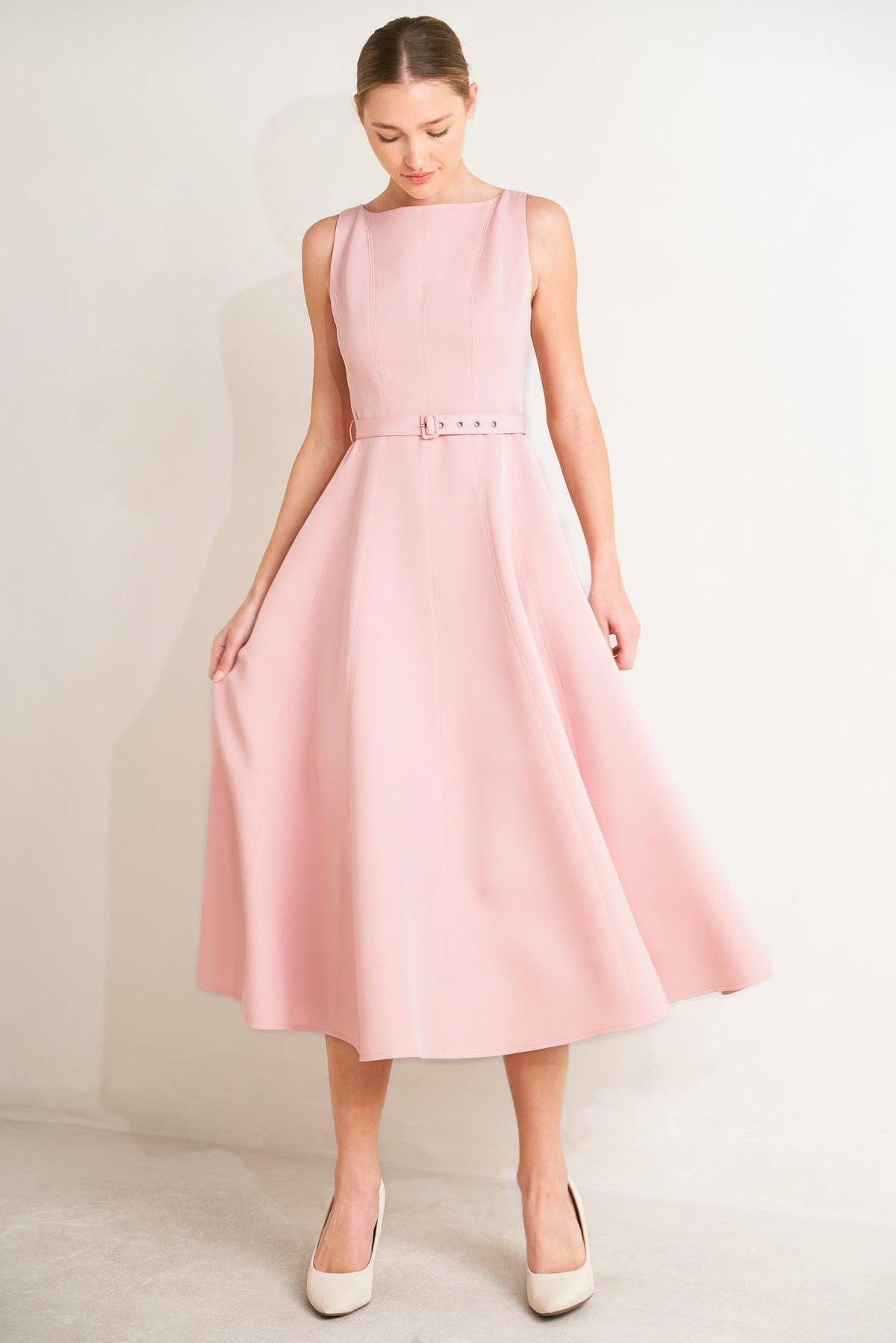 Flying Tomato BEIGE DRESSES