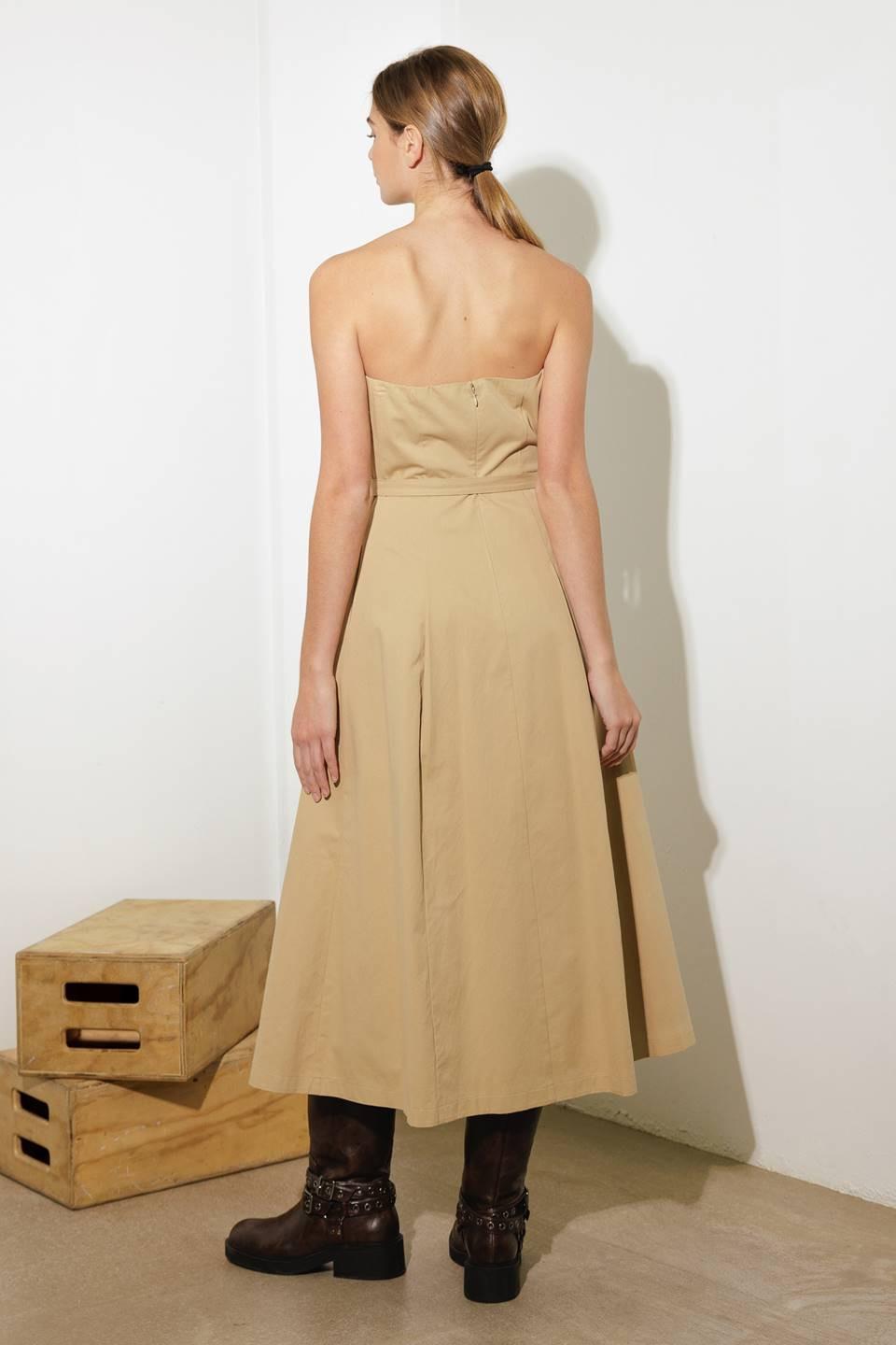Flying Tomato TAUPE DRESSES