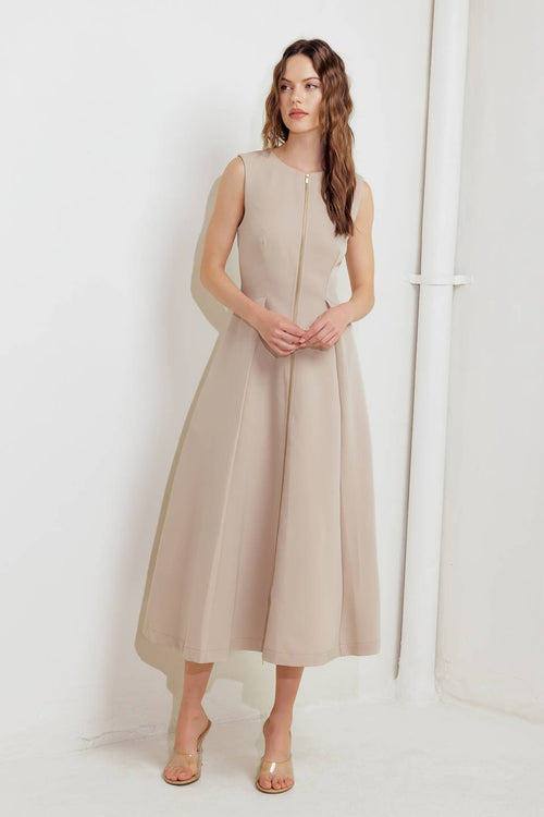 Flying Tomato LIGHT BEIGE DRESSES