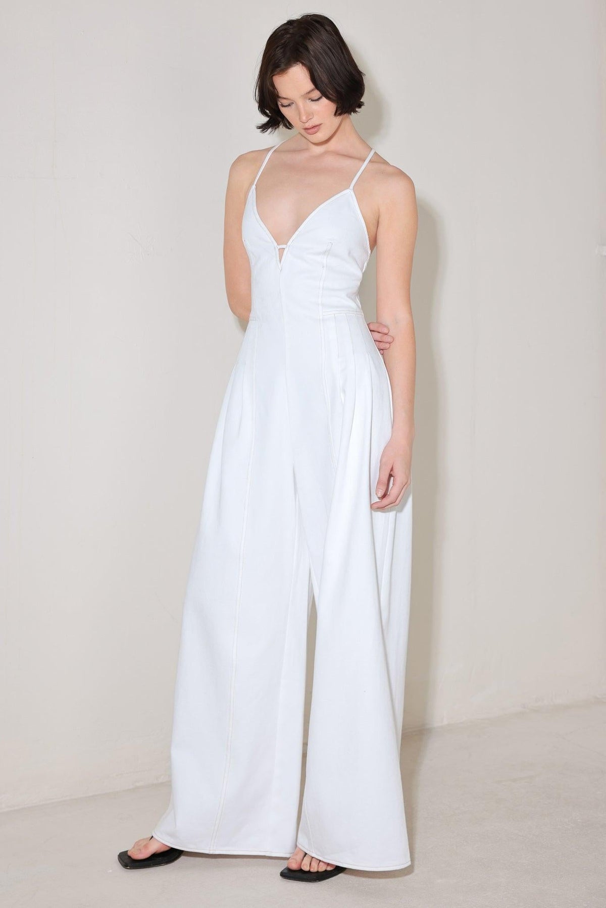 Flying Tomato WHITE JUMPSUIT