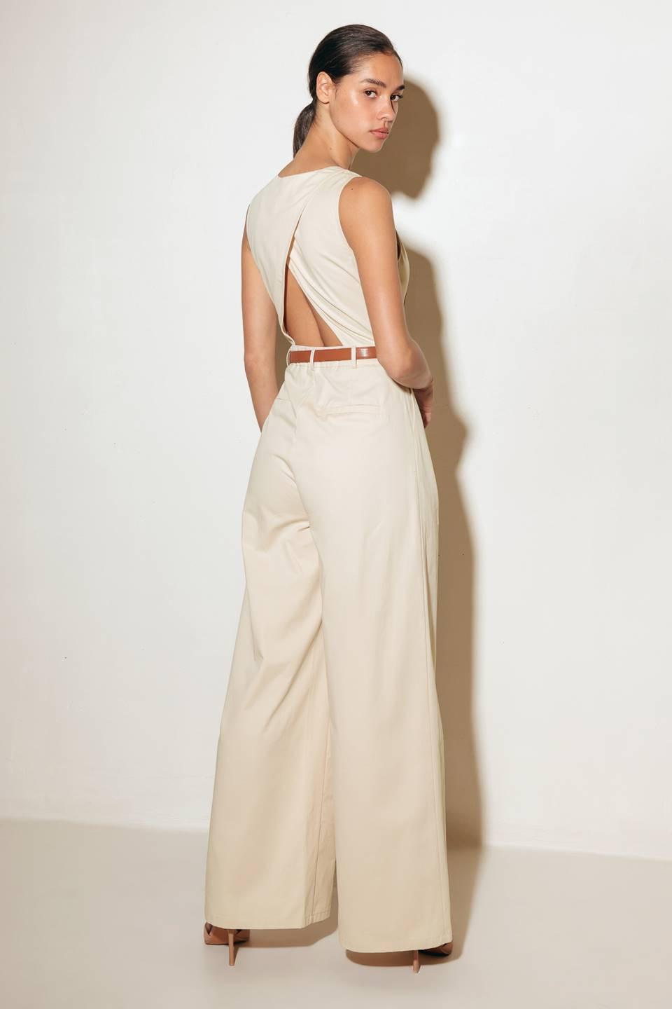 Flying Tomato ALMOND JUMPSUIT