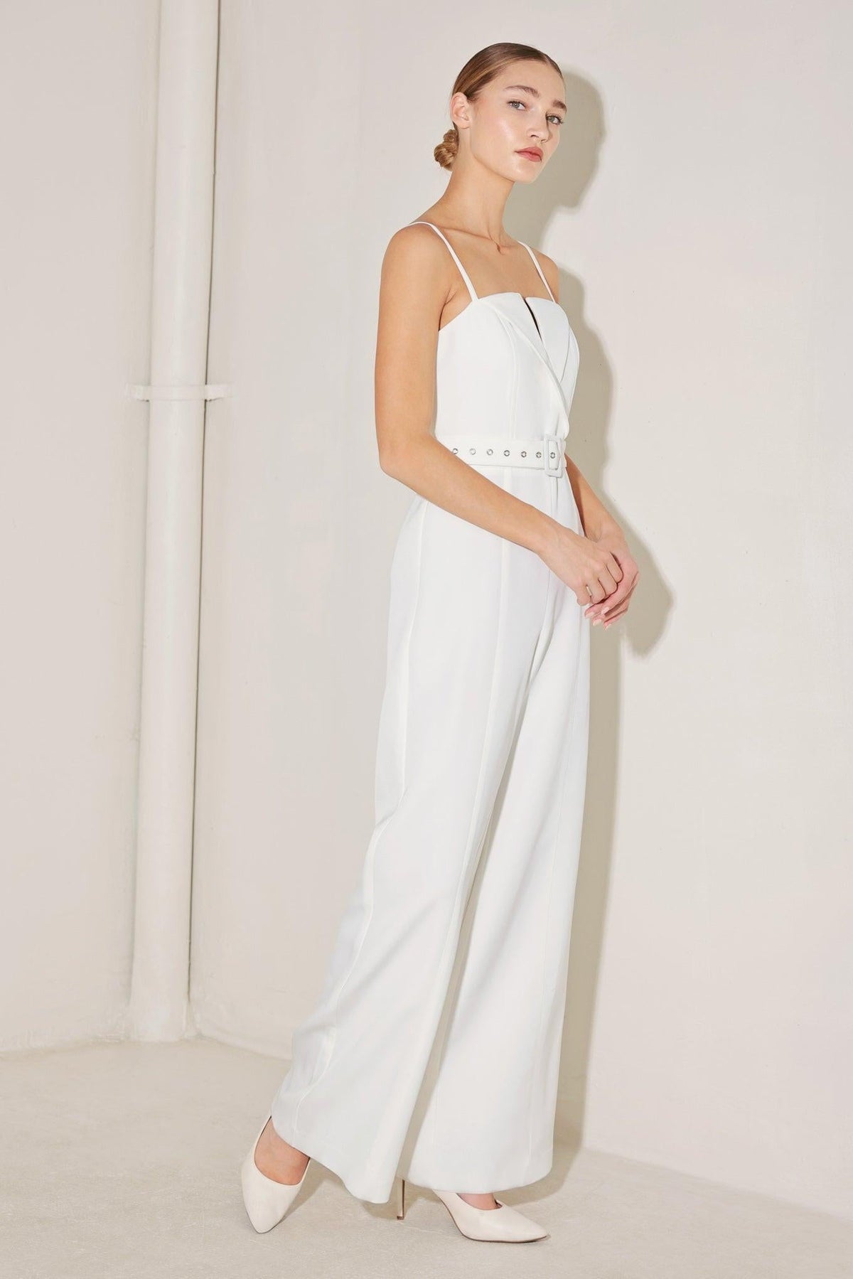 Flying Tomato WHITE JUMPSUIT