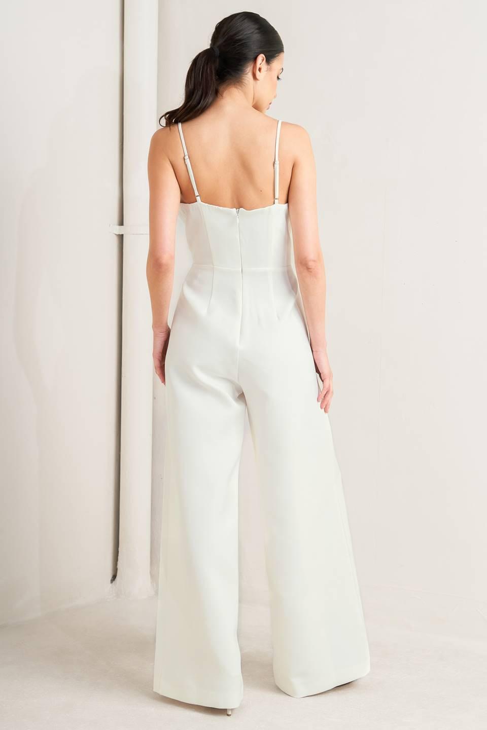 Flying Tomato OFF WHITE JUMPSUIT