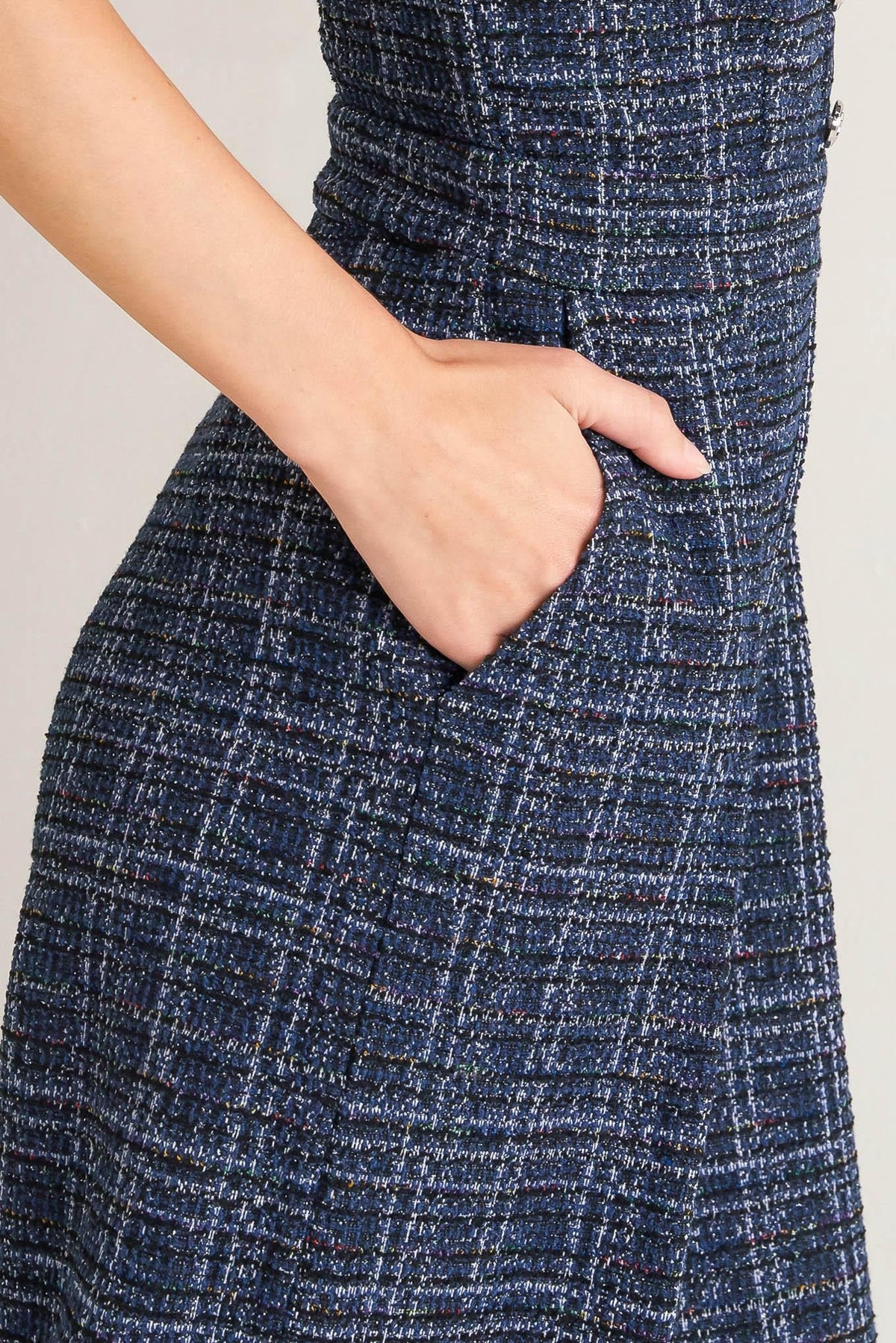 Flying Tomato NAVY MULTI JUMPSUIT