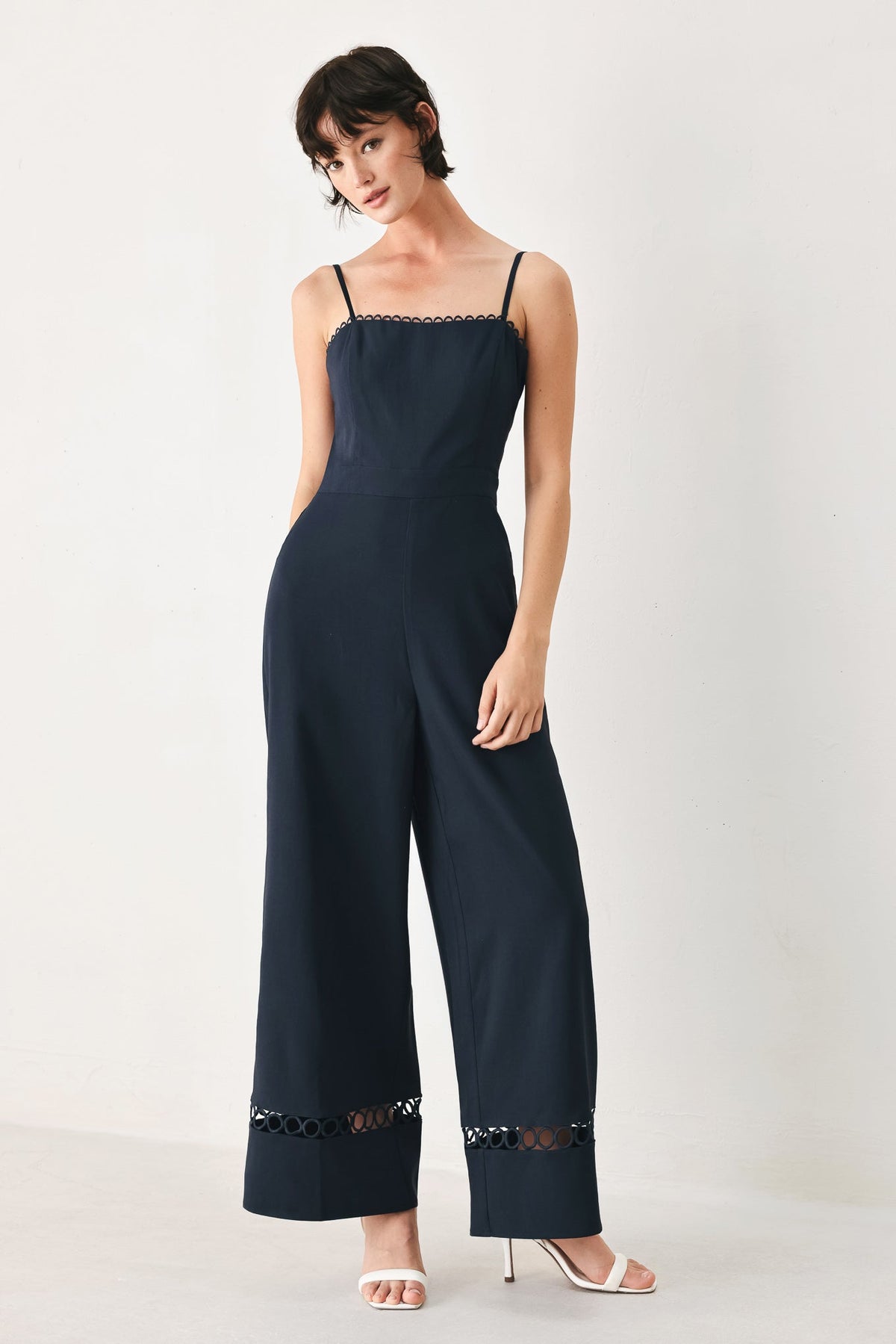 Flying Tomato NAVY JUMPSUIT