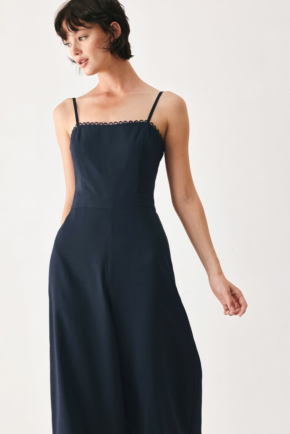 Flying Tomato NAVY JUMPSUIT