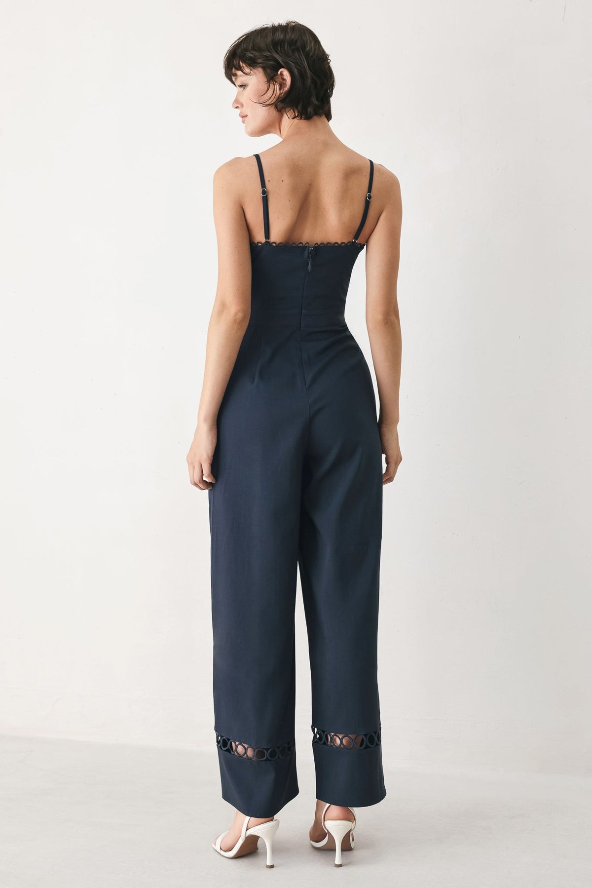 Flying Tomato NAVY JUMPSUIT