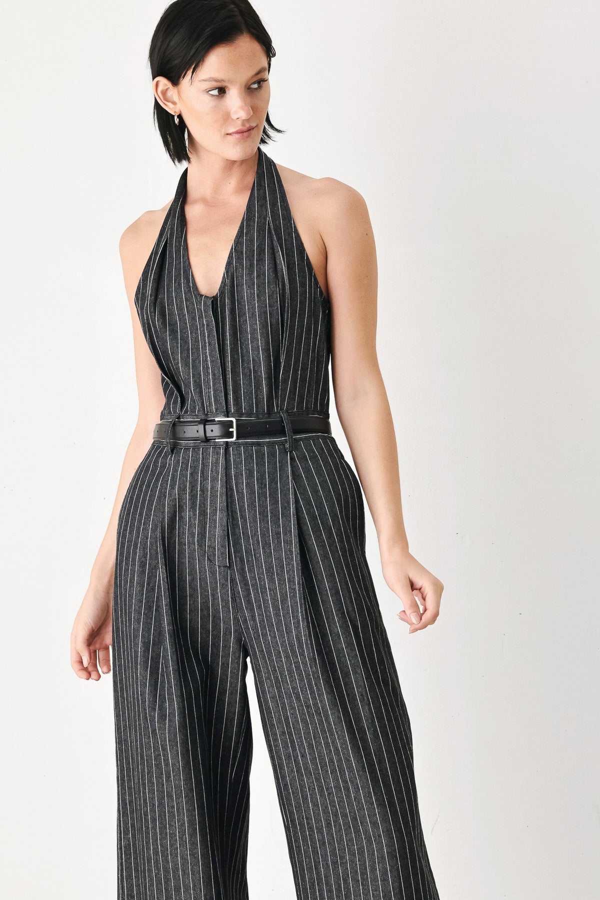 Flying Tomato WASHED BLACK JUMPSUIT