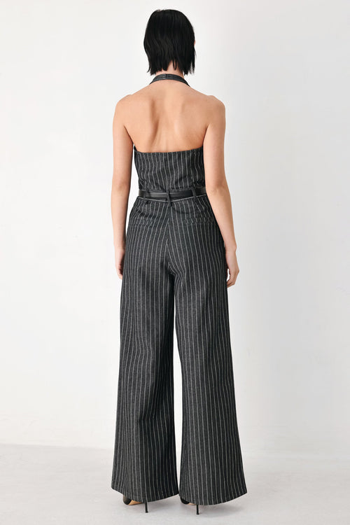 Flying Tomato WASHED BLACK JUMPSUIT
