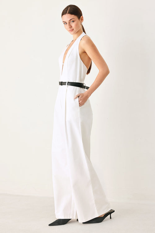 Flying Tomato WHITE JUMPSUIT