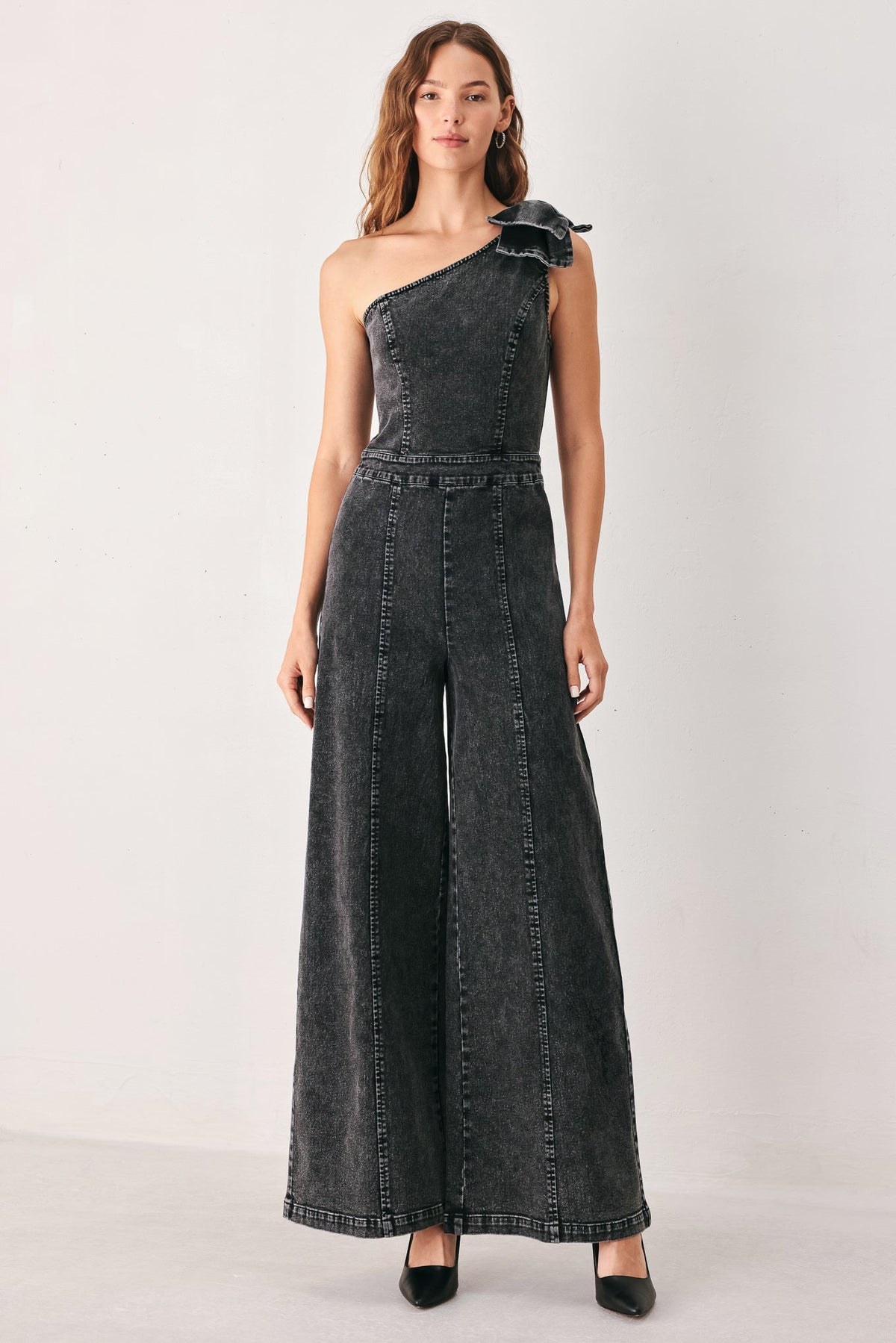 Flying Tomato BLACK JUMPSUIT