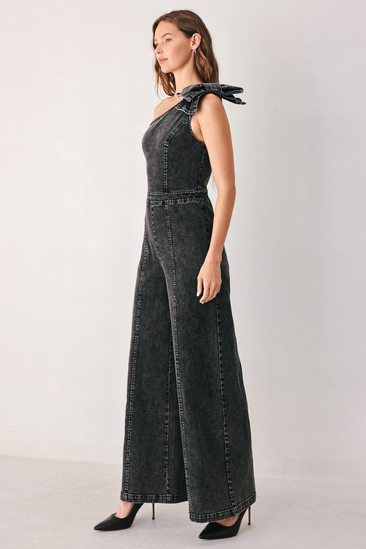 Flying Tomato BLACK JUMPSUIT