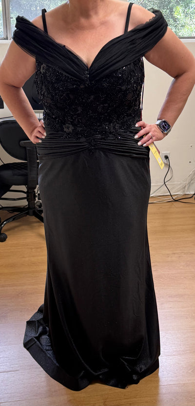 Mother Of The Bride Dress Off The Shoulder Sequin Gown By May Queen MQ2151-New Collection