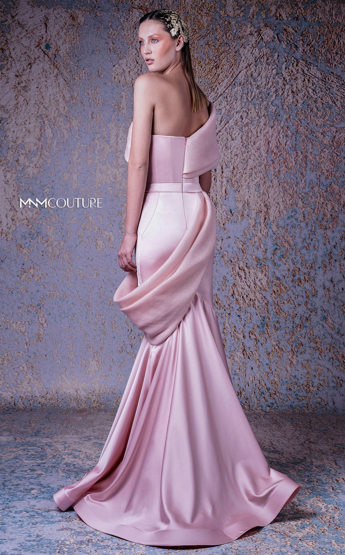 MNM Couture PEACH Old Dress