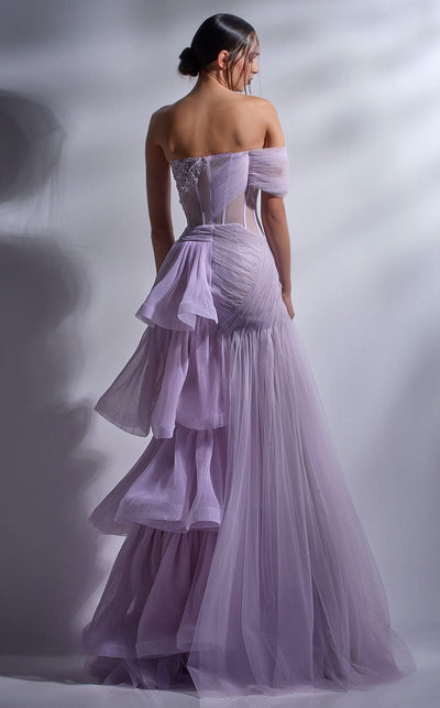 Gaby Charbachy G1282 Lilac Couture Dress