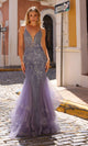 Elegant G1368 Mermaid Prom Dress with Lace Up Back