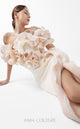 Gaby Charbachi G2013 Blue Off-Shoulder Couture Evening Gown by MNM Couture